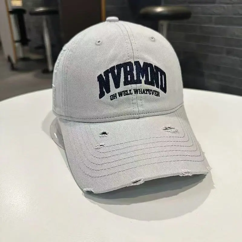 2025 New Navy Blue Lettered Baseball Cap for Women - Image 2