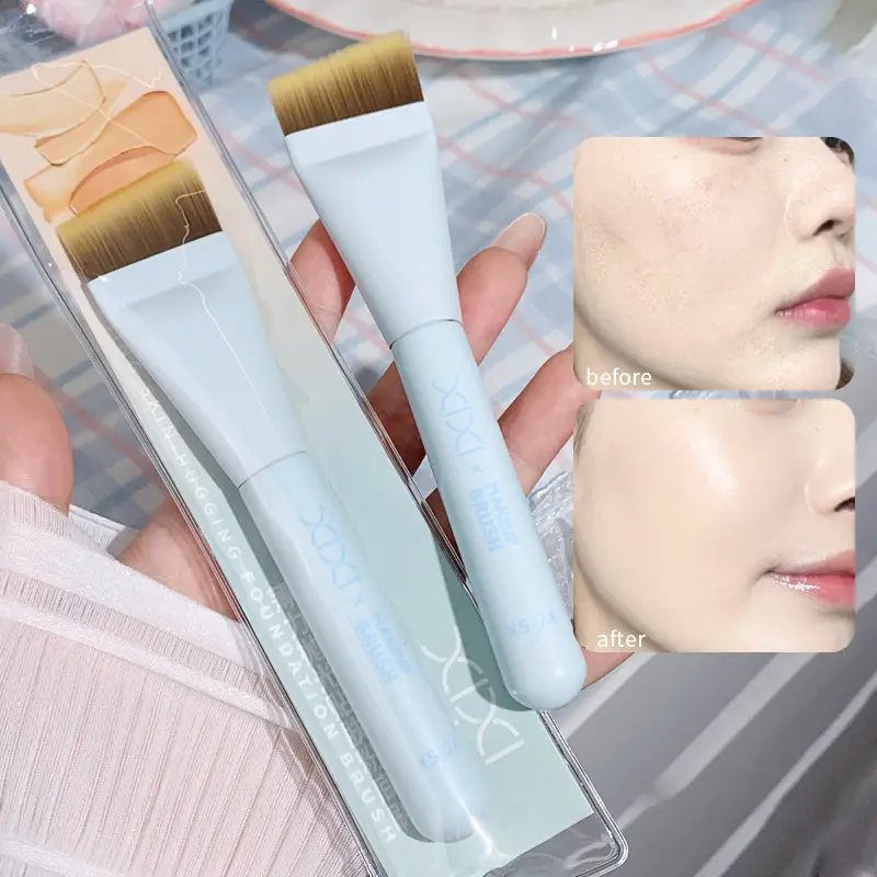 Xixi Ultra-Thin Foundation Brush Beveled Angle — feature 17
