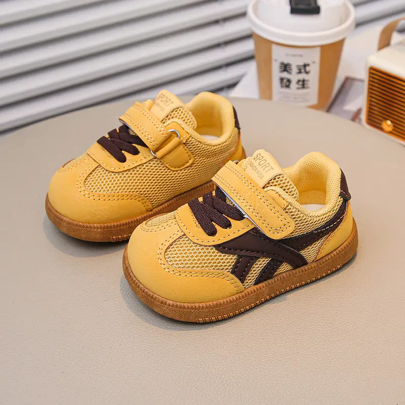 Red Mesh Baby Shoes for Boys 1-3 Years