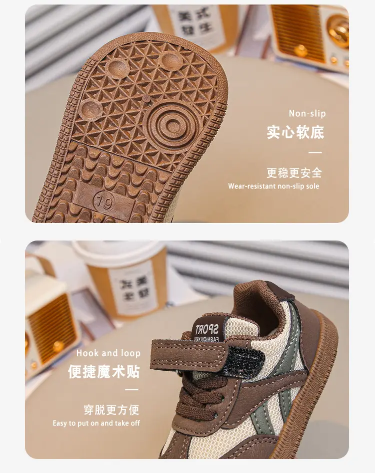 Red Mesh Baby Shoes for Boys 1-3 Years — feature 7