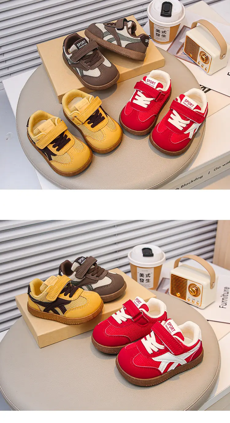 Red Mesh Baby Shoes for Boys 1-3 Years — feature 8