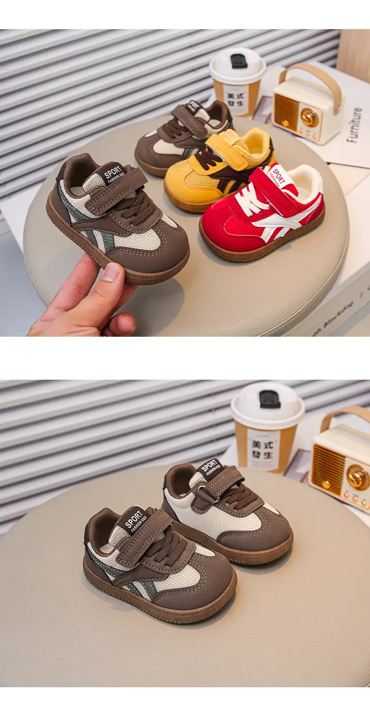Red Mesh Baby Shoes for Boys 1-3 Years — feature 9