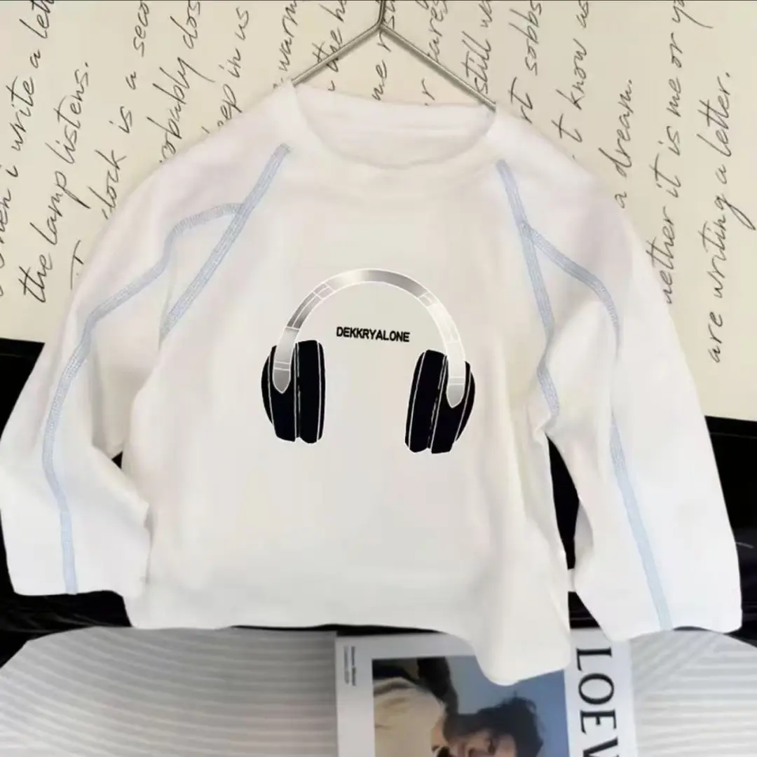 Boys Cotton Long Sleeve Cartoon Top Spring Autumn - Image 4