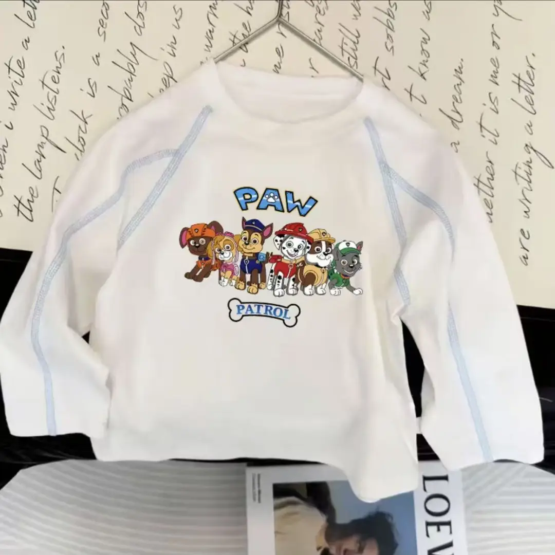 Boys Cotton Long Sleeve Cartoon Top Spring Autumn - Image 5