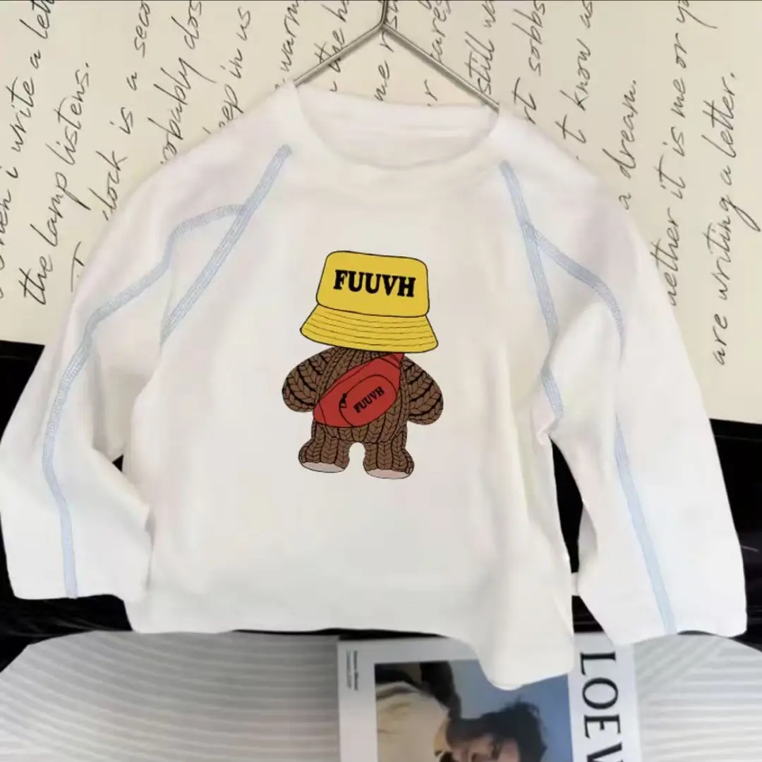 Boys Cotton Long Sleeve Cartoon Top Spring Autumn - Image 10