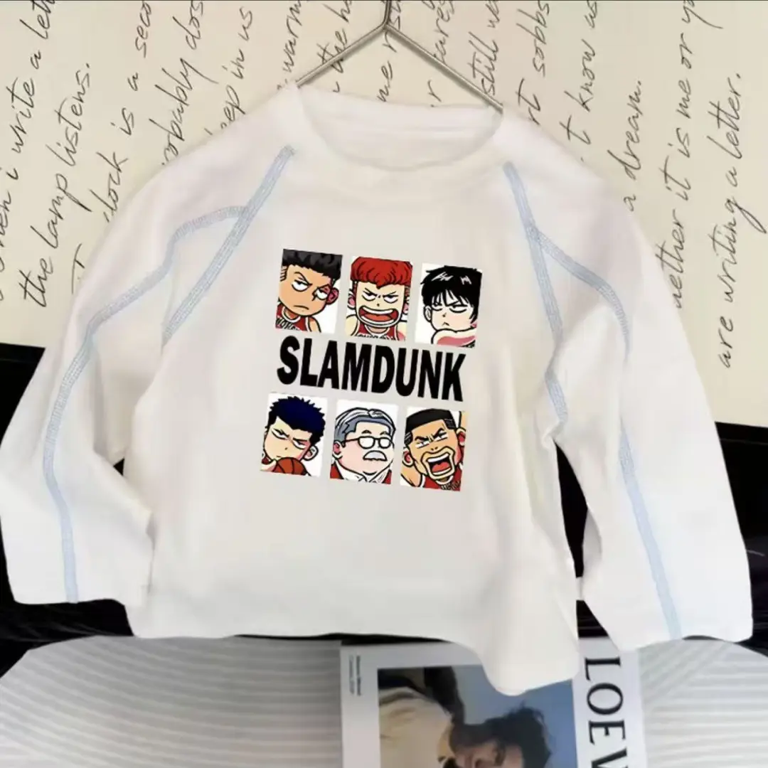 Boys Cotton Long Sleeve Cartoon Top Spring Autumn - Image 6