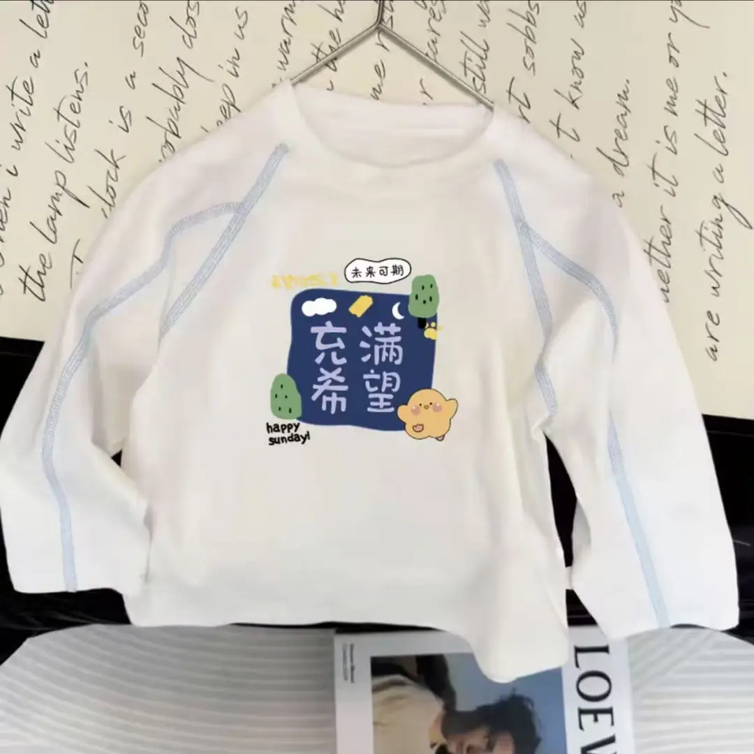 Boys Cotton Long Sleeve Cartoon Top Spring Autumn - Image 7