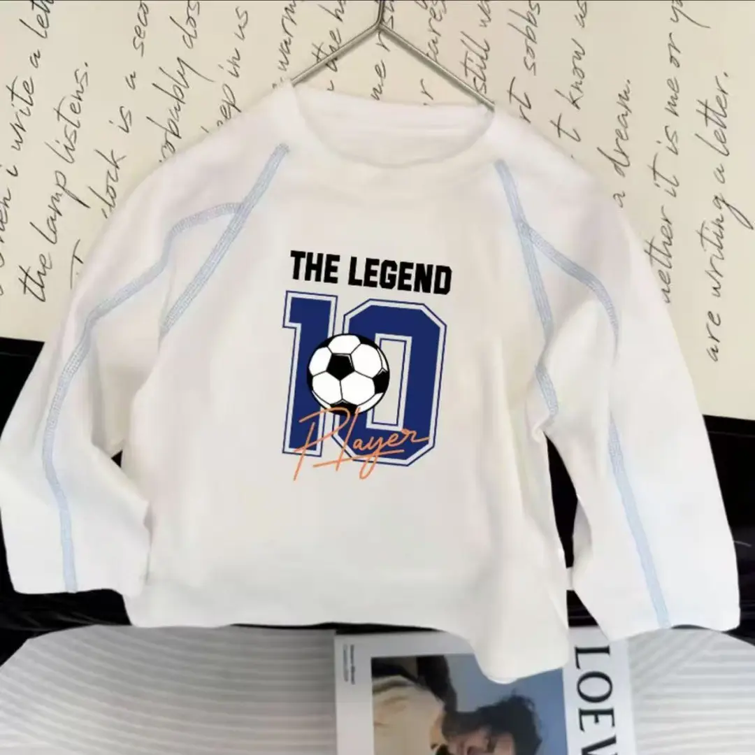 Boys Cotton Long Sleeve Cartoon Top Spring Autumn - Image 8