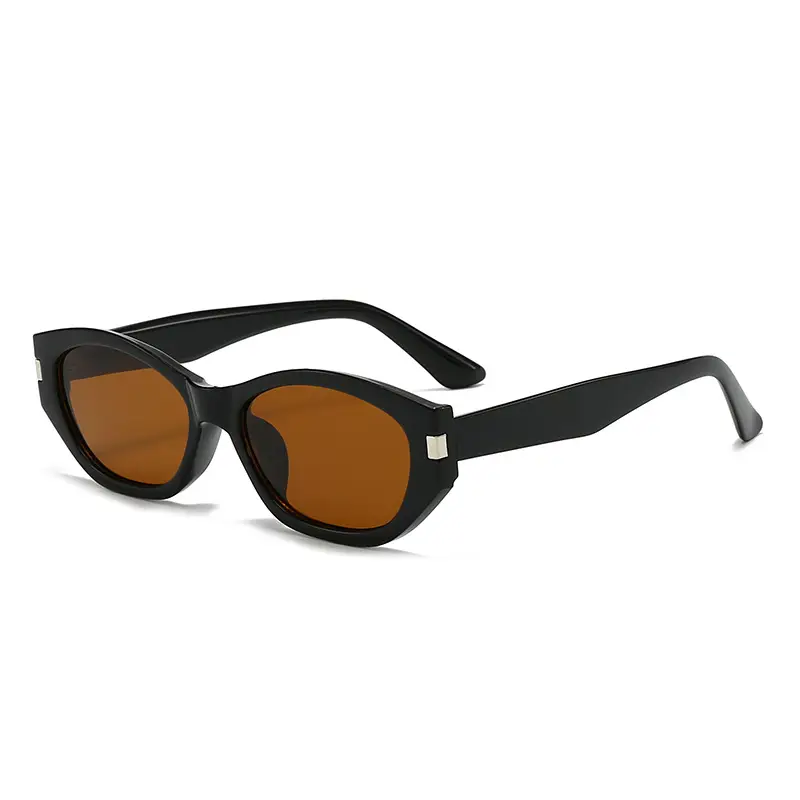 New Cocoa Mirror Cat-Eye Sunglasses Anti-UV Slimming Retro - Image 11