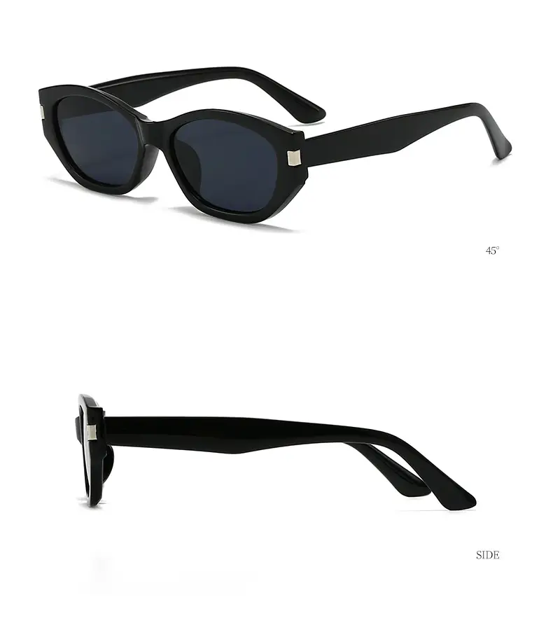 New Cocoa Mirror Cat-Eye Sunglasses Anti-UV Slimming Retro — feature 11