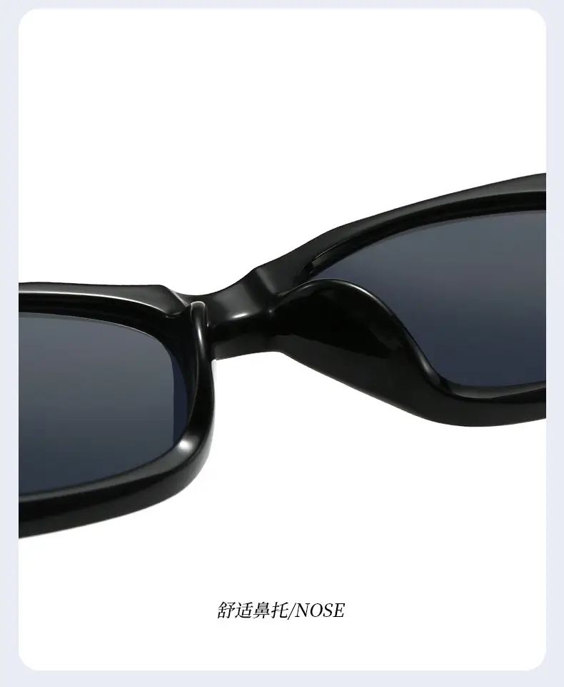 New Cocoa Mirror Cat-Eye Sunglasses Anti-UV Slimming Retro — feature 7