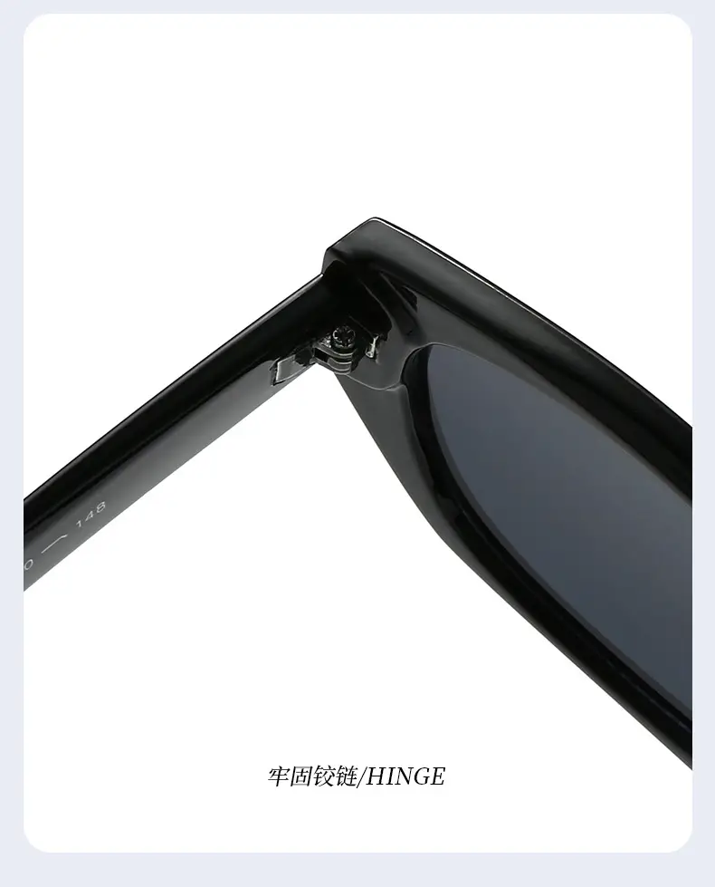 New Cocoa Mirror Cat-Eye Sunglasses Anti-UV Slimming Retro — feature 8