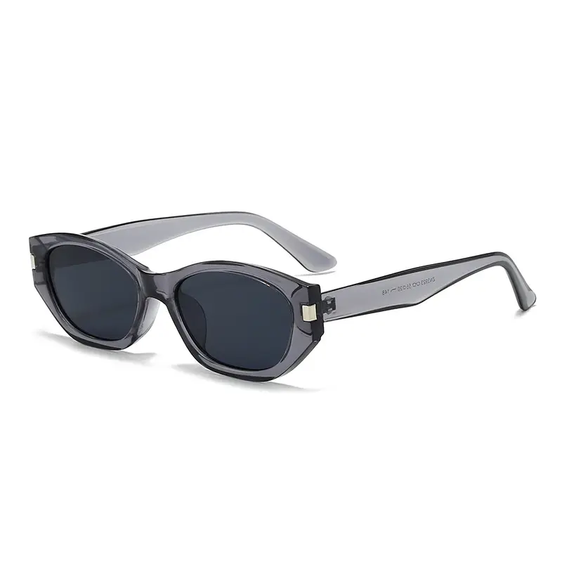 New Cocoa Mirror Cat-Eye Sunglasses Anti-UV Slimming Retro - Image 2