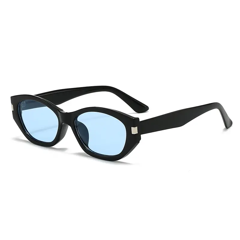 New Cocoa Mirror Cat-Eye Sunglasses Anti-UV Slimming Retro - Image 3
