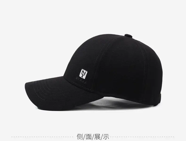 Men Navy Blue Baseball Cap Sun Hat Casual Wear — feature 11