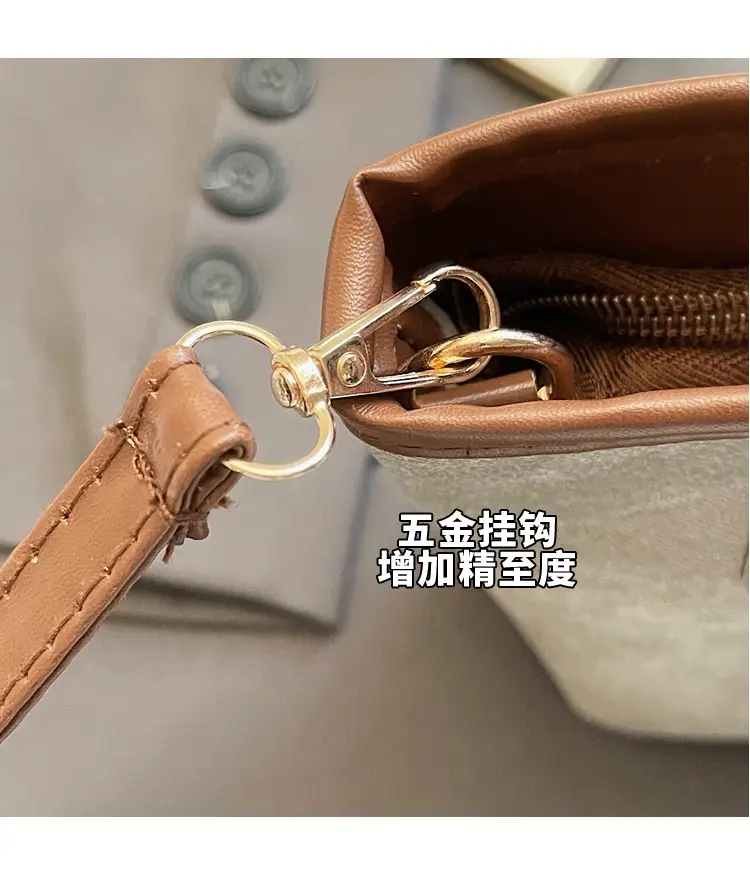 Retro Contrast Handbag Women 2025 Summer Texture — feature 8