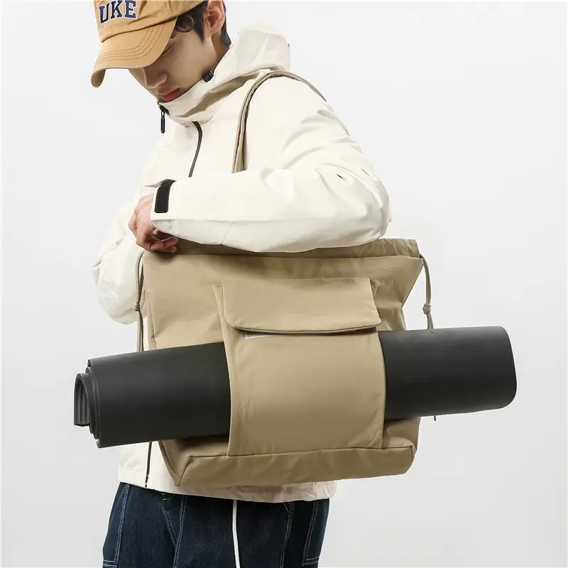 Women's New Solid Color Shoulder Bag Korean Style Commuter Tote Bag - Image 10
