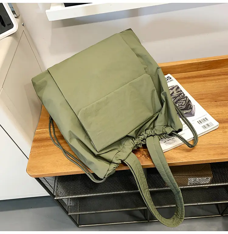 Women's New Solid Color Shoulder Bag Korean Style Commuter Tote Bag — feature 20