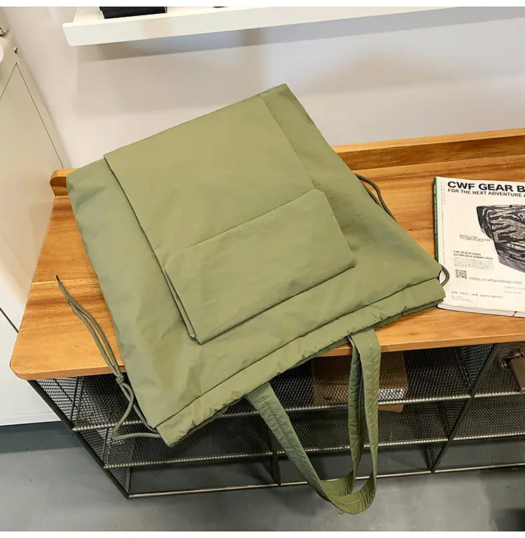 Women's New Solid Color Shoulder Bag Korean Style Commuter Tote Bag — feature 25