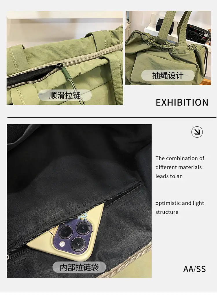 Women's New Solid Color Shoulder Bag Korean Style Commuter Tote Bag — feature 28