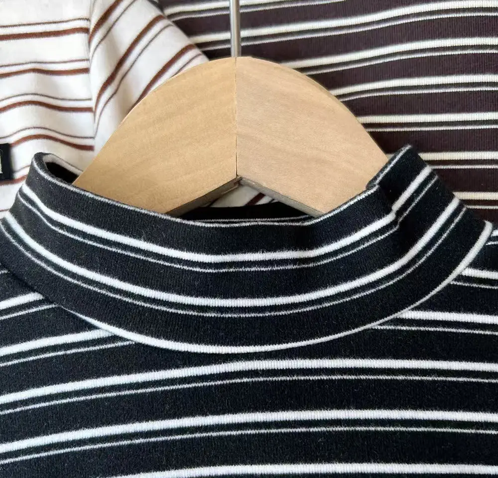 2025 Striped Stretch T-Shirt for Boys Winter Clothing — feature 5