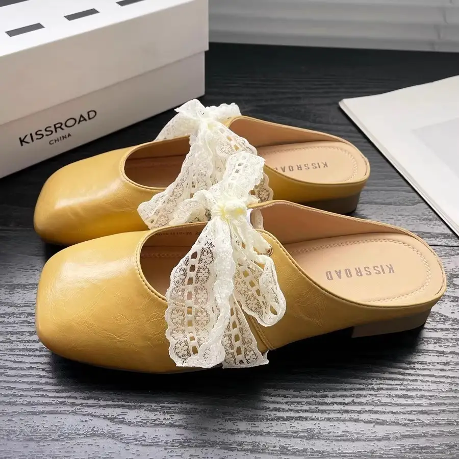 French-Style Bow Sandals for Women Summer 2025 - Image 7