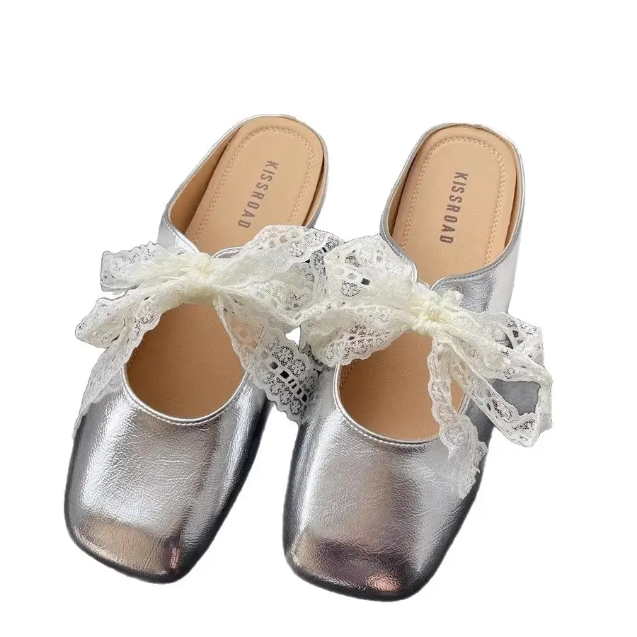 French-Style Bow Sandals for Women Summer 2025 - Image 8