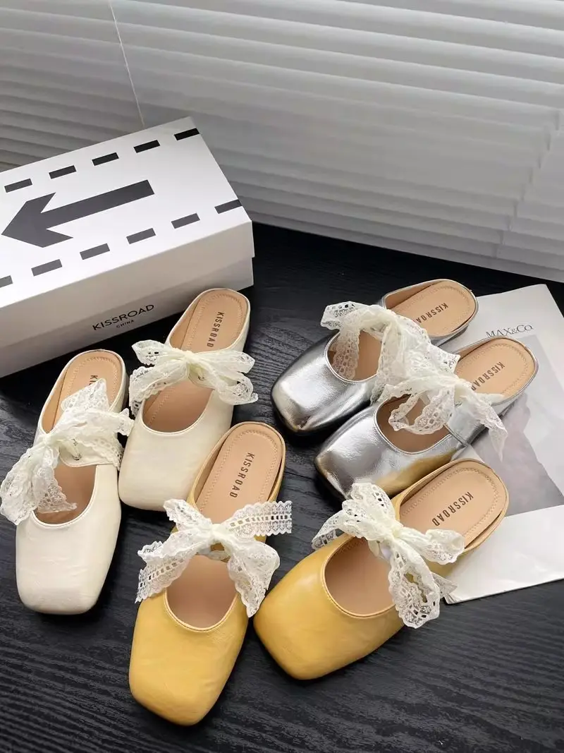 French-Style Bow Sandals for Women Summer 2025 — feature 1