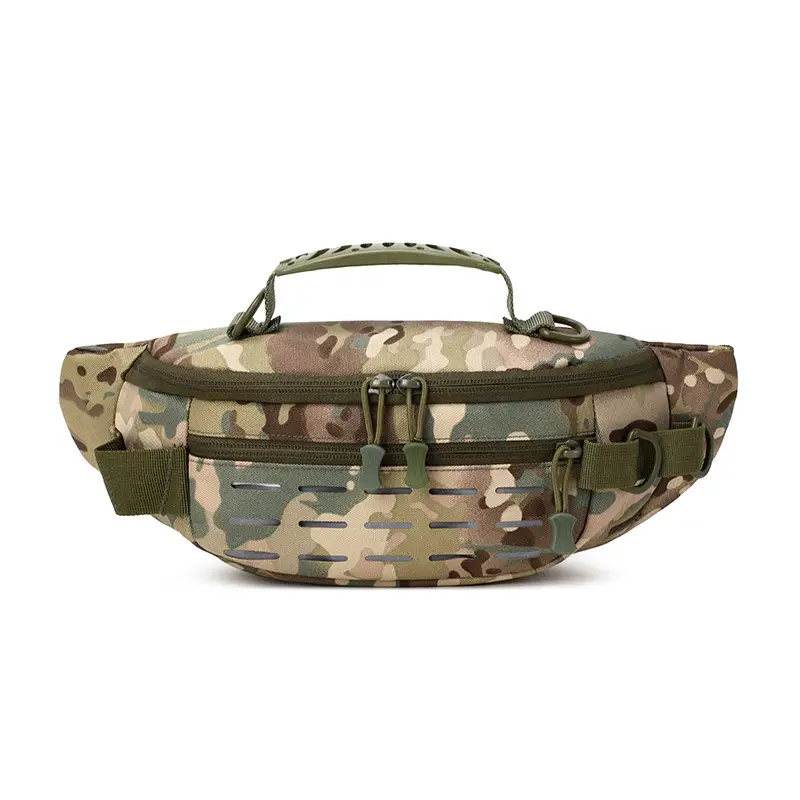 Masawe Tactical Waist Bag Tan Multi-Functional Sports Bag - Image 3