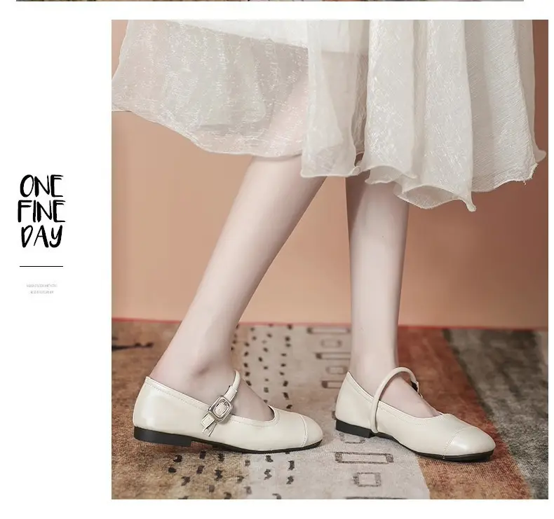 French Silver Mary Jane Flats Summer 2025 — feature 11
