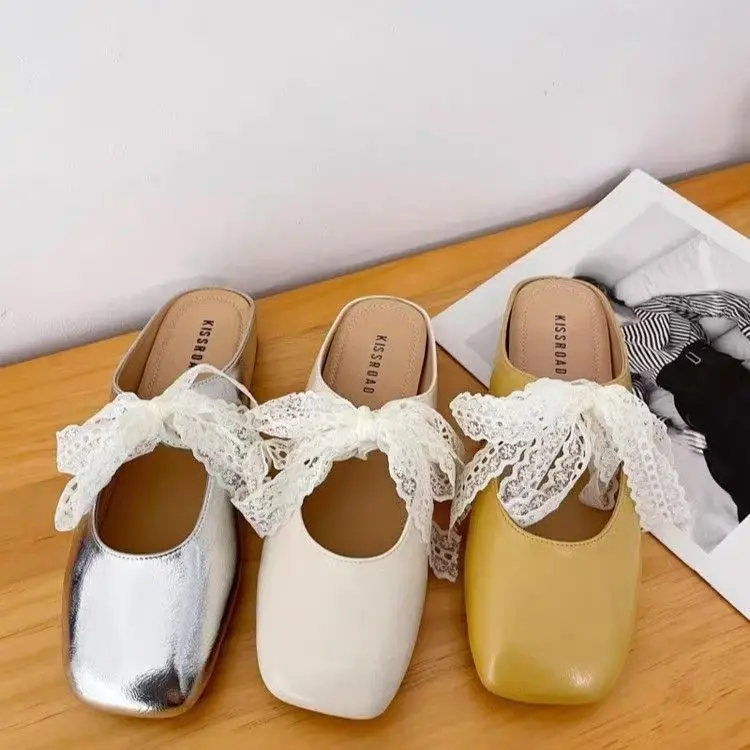 French-Style Slip-On Mules for Women Summer 2025 - Image 6