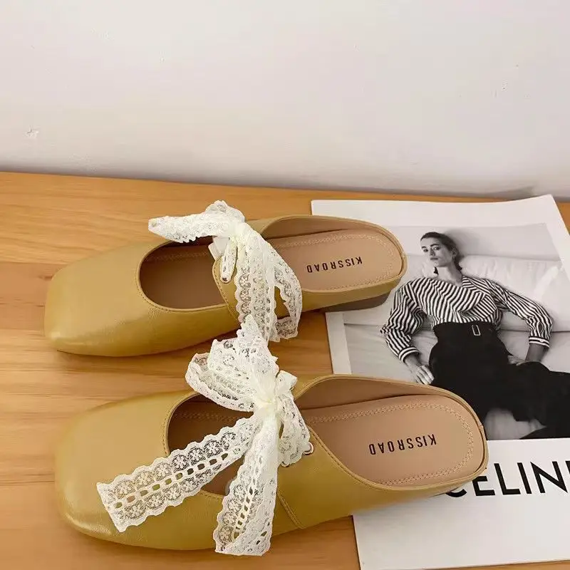 French-Style Slip-On Mules for Women Summer 2025 - Image 7