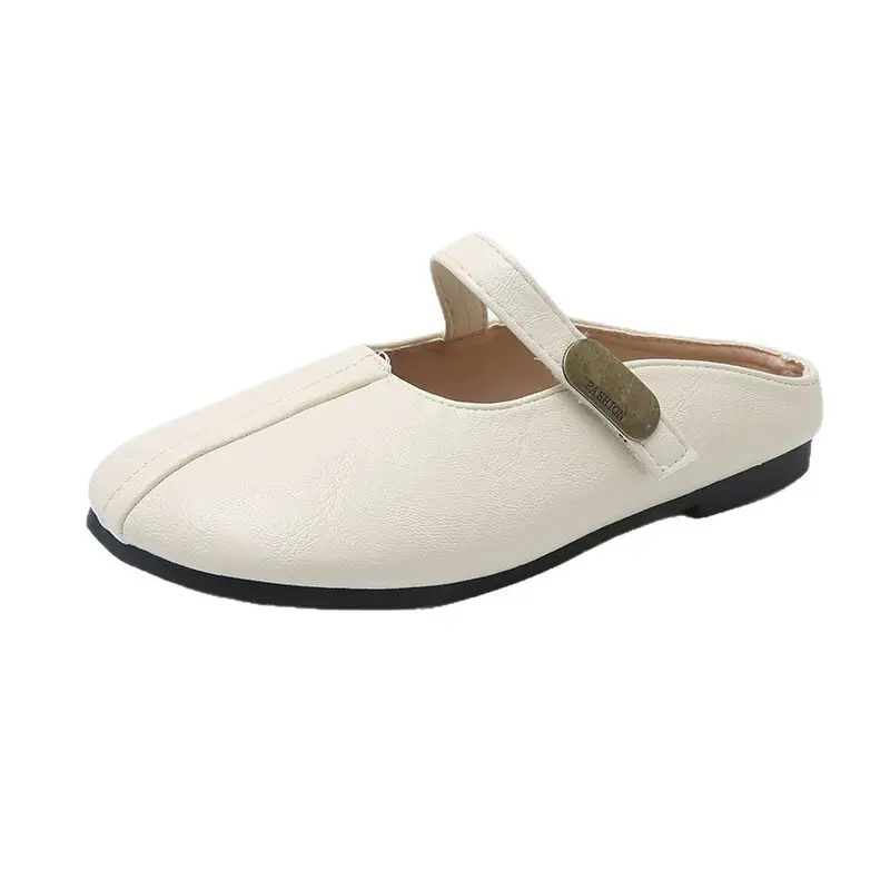 French-Style Closed-Toe Mules for Women, Summer 2025 New Versatile Retro Mary Jane Sandals to Match Dresses - Image 11