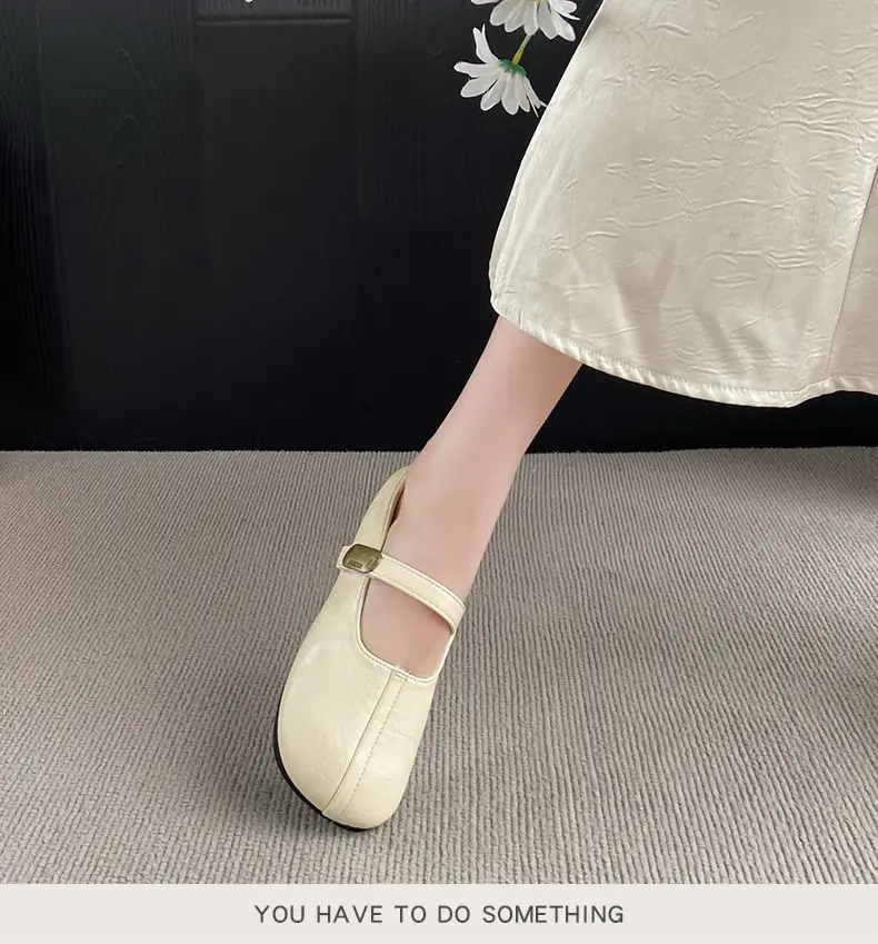 French-Style Closed-Toe Mules for Women, Summer 2025 New Versatile Retro Mary Jane Sandals to Match Dresses — feature 15