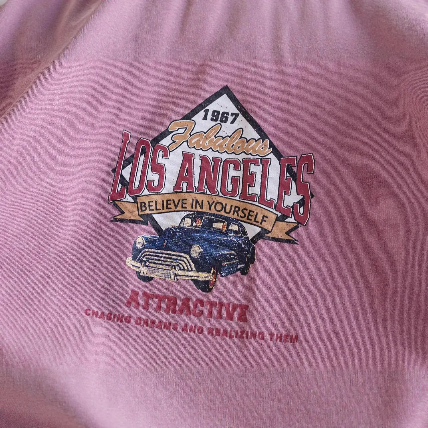 Baby Long Sleeve T-Shirt Kidsren Pink Cotton Boys