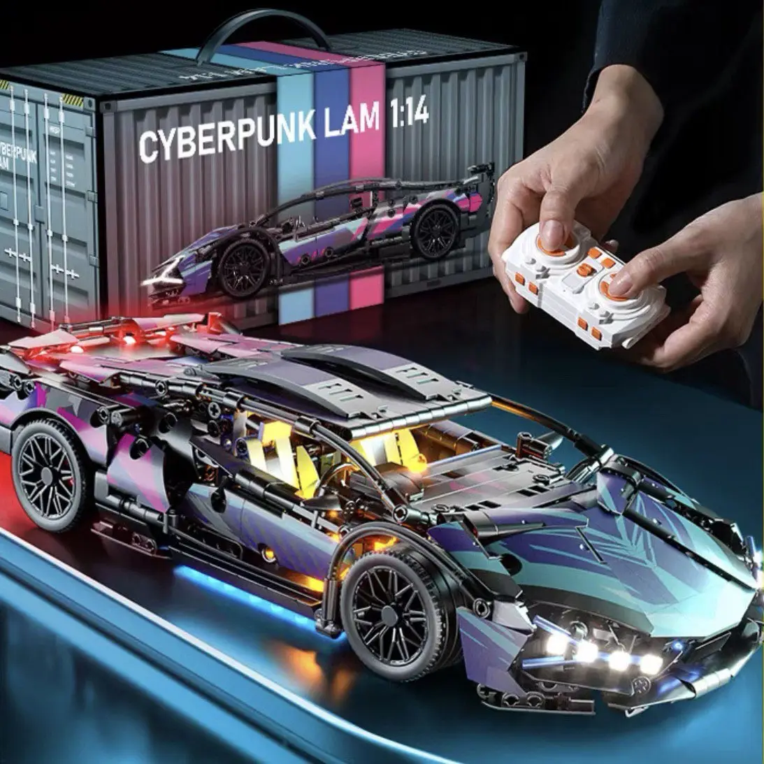 Lego Cyberpunk Car Remote Control for Boys Kids - Image 60