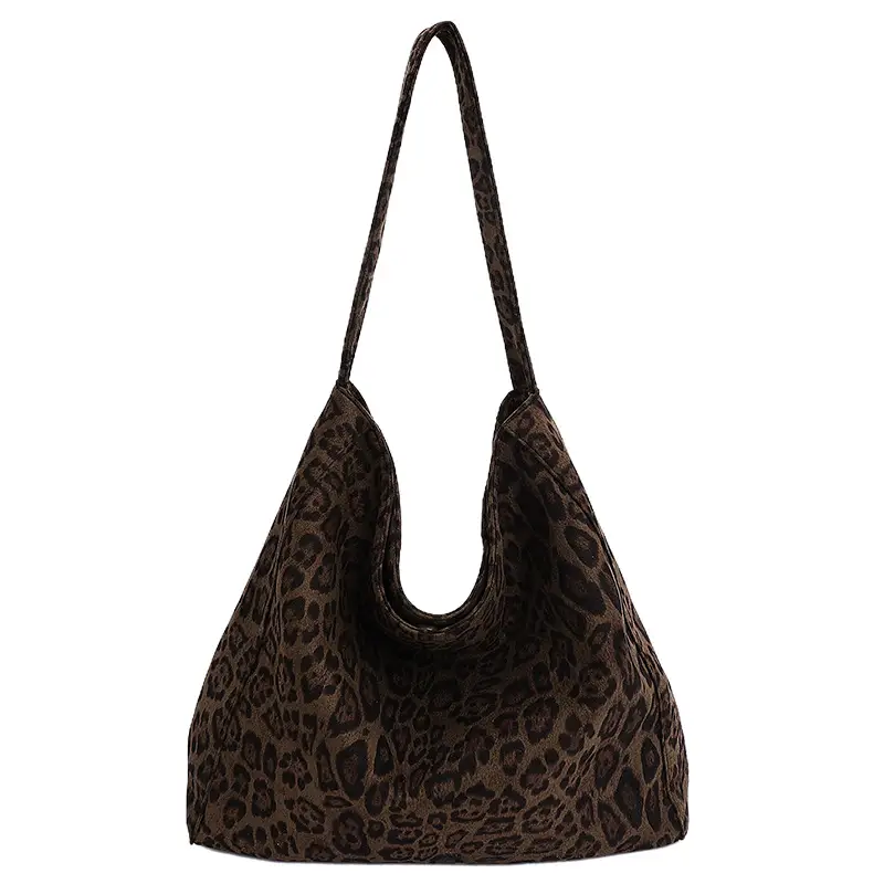 Leopard Print Women's Large Capacity Shoulder Bag - Image 9