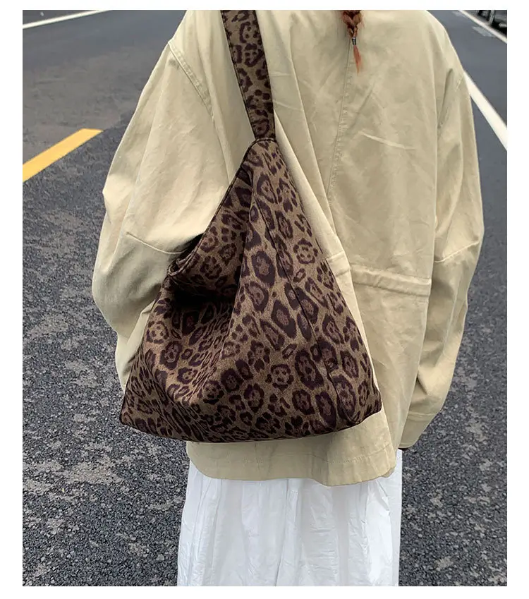 Leopard Print Women's Large Capacity Shoulder Bag — feature 15