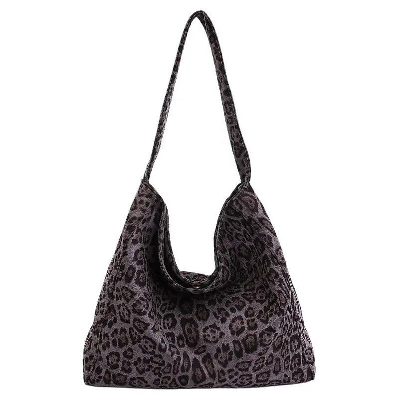 Leopard Print Women's Large Capacity Shoulder Bag - Image 3