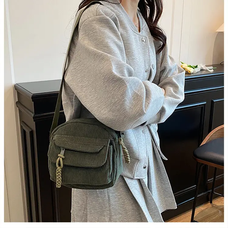 Korean Crossbody Bag Women Casual Trendy Beige — feature 25