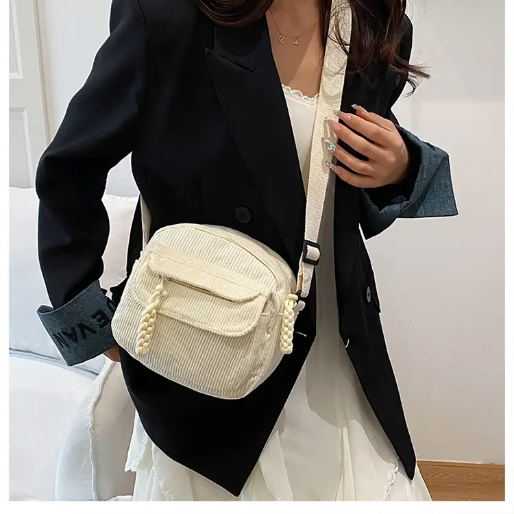 Korean Crossbody Bag Women Casual Trendy Beige — feature 32