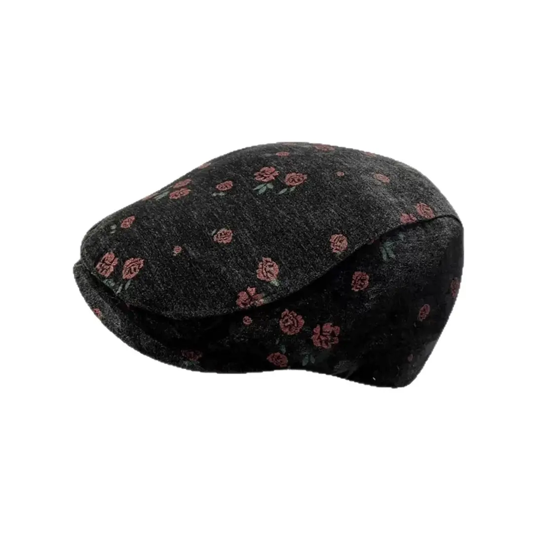 Retro Rose Forward Hat for Women Japanese Style - Image 6