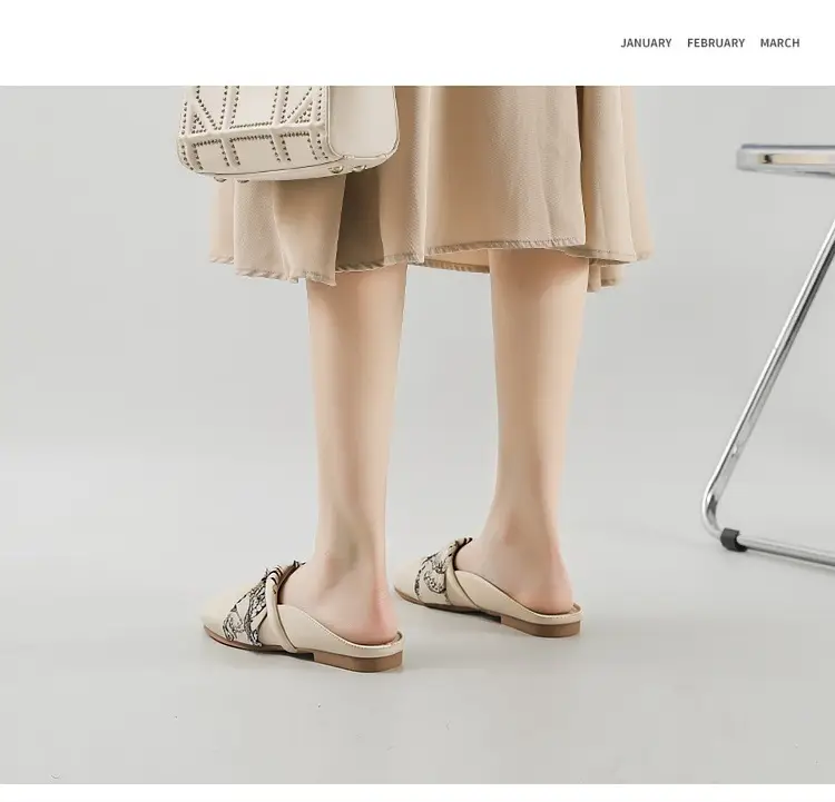 French-Style Flat Sandals for Women 2025 Summer — feature 5