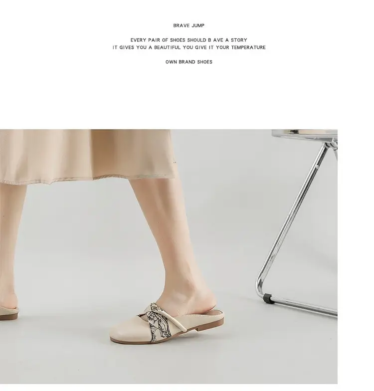 French-Style Flat Sandals for Women 2025 Summer — feature 6