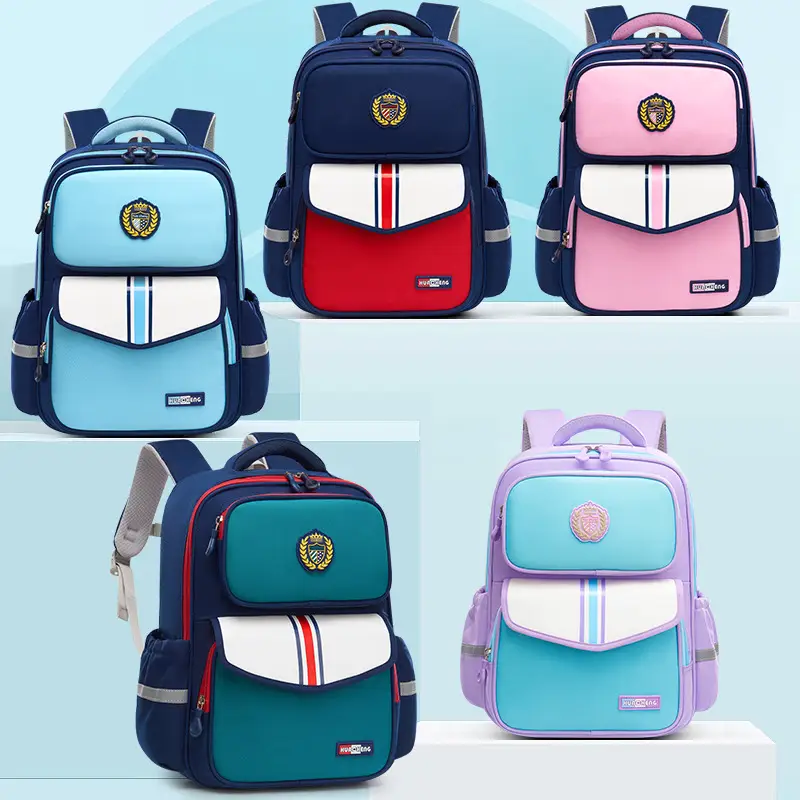 2025 New Kidsren's Spine Protection Schoolbag, Primary School Boy's Large-Capacity Backpack, Girl's Burden Reduction 1-6 Grade