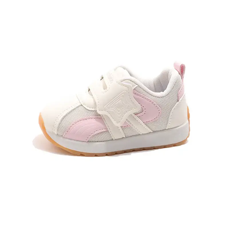 Baby Velcro Shoes White Green Spring Autumn New