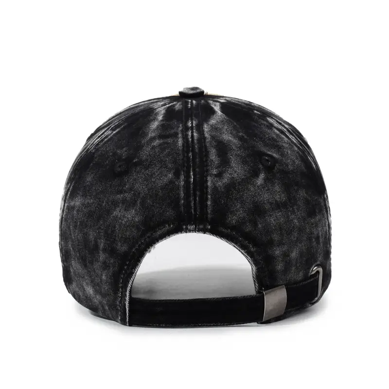 Men's Washed Cloth Baseball Cap Korean Style Outdoor Sun Protection Casual Versatile Street Spring and Autumn Sunshade Cap - Image 9