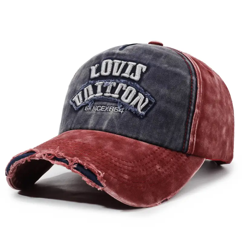 Men's Washed Cloth Baseball Cap Korean Style Outdoor Sun Protection Casual Versatile Street Spring and Autumn Sunshade Cap - Image 3
