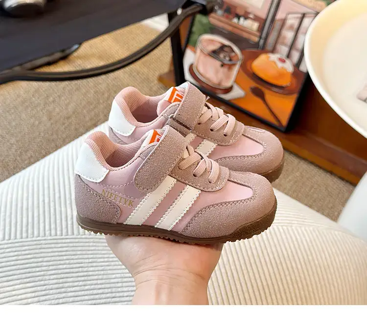 2025 Spring Toddler Walking Shoes Grey White — feature 12