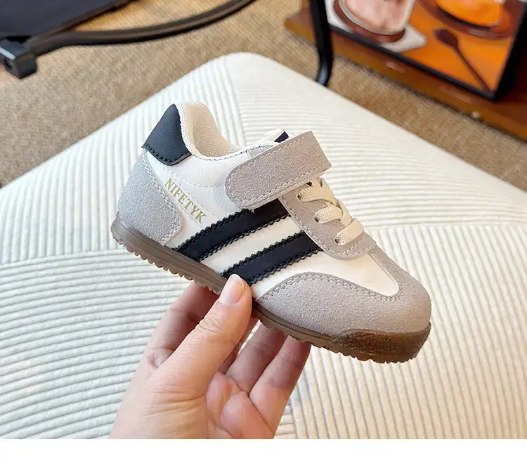 2025 Spring Toddler Walking Shoes Grey White — feature 20
